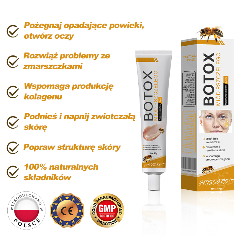 💛FrissArc™ Botox Miód Pszczelego Krem przeciwzmarszczkowy